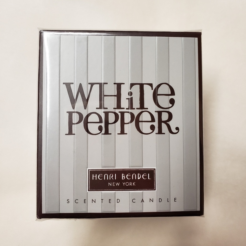 Henri Bendel White Pepper Candle